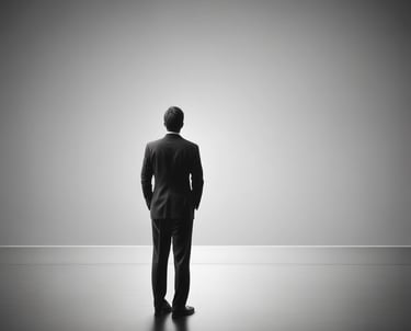 A professional consultant discussing financial documents with a business leader in a modern office.