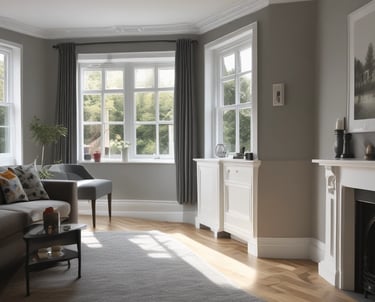 A row of well-maintained residential homes with 'For Rent' signs, symbolizing sourced properties.