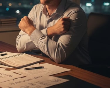 Bloqueios emocionais  drenam energia e atrapalham o foco no trabalho e nas relações.