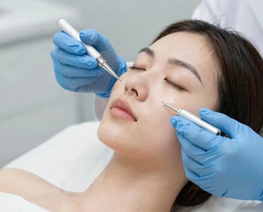 person writing on white paper