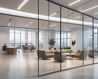 A professional meeting room with executives reviewing market entry plans over documents and laptops.