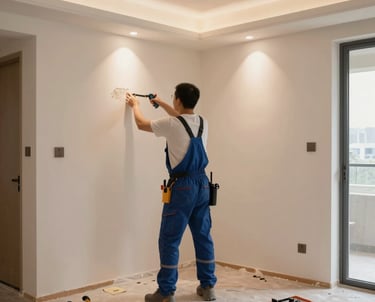 Sophisticated office setting with a handshake sealing a deal.