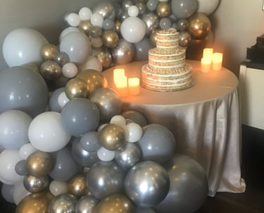 Las Vegas Event Cake Table
