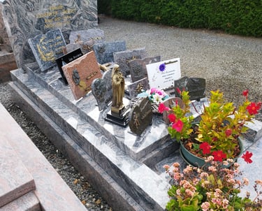 tombe rénové par mes soins