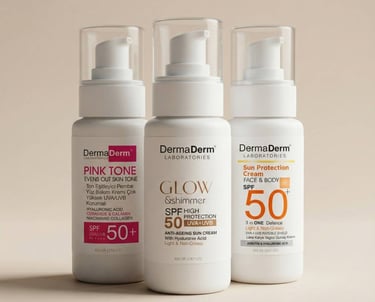 Dermaderm Yüz ve Vücut Güneş Kremi