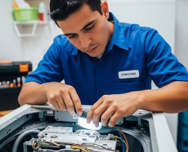 Reparación de Lavadoras y Secadoras Samsung