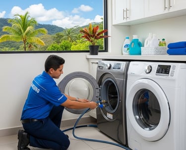 Proceso de Instalación de Secadoras Samsung en Costa Rica