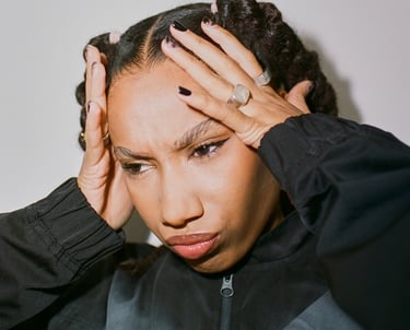 ZenGxrl in conversation with Marcus Boxler, Credit: Kane Holz