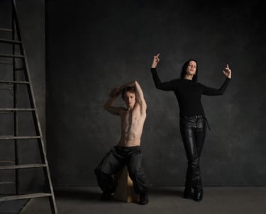 Anne Imhof und Daniil Simkin, Credit: Amanda Damme