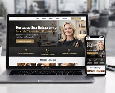 site otimizado para Google, site para atrair clientes, site para vender online, designer de sites