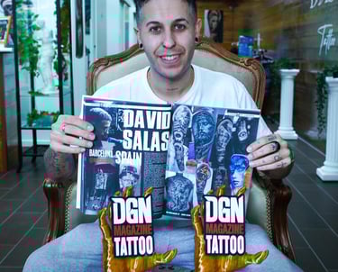 David Salas, artista de realismo, destacado en DGN Magazine – Dasa Ink Barcelona