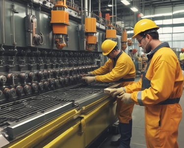 A professional training session on workplace safety.