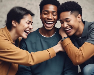 A diverse group sitting in a circle, sharing stories and offering support.
