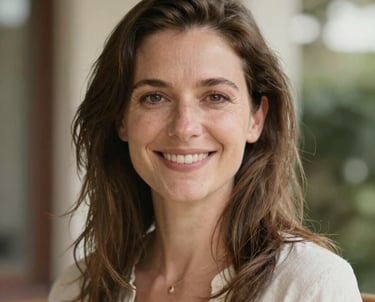 A smiling woman after reading a letter, Pisma iz srca