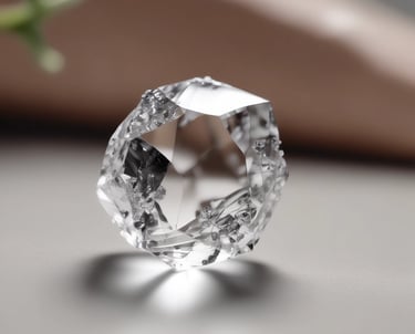 Raw aurvyx quartz clusters showing natural texture and shine