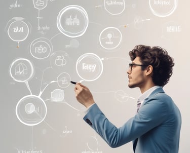 A vibrant dashboard displaying colorful charts and real-time analytics.