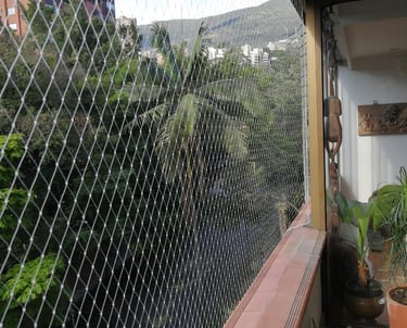 mallas de seguridad para niños y mascotas