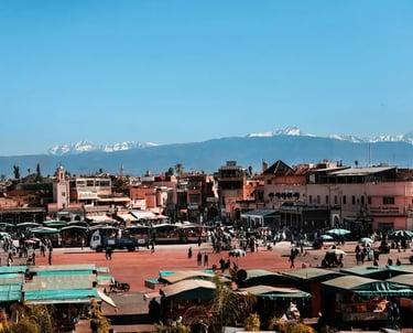 Marrakech medina souks colorful streets Morocco travel experience 