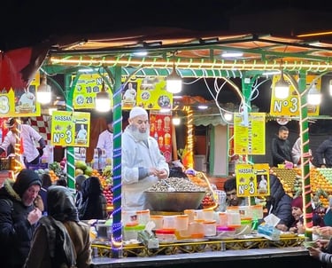 Moroccan street food local travel experience