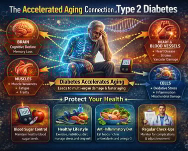 Stop the Clock: Slowing Biological Aging for People Living with Diabetes
