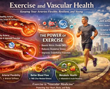 Exercise as Vascular Medicine: Nitric Oxide, Endothelial Function & Arterial Stiffness