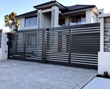 see through non see through gate