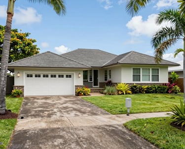 New driveway poured for resident in Kapolei