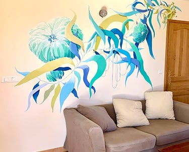 Fresque murale décoration intérieur