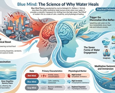 The Science Of Why Water Heals Infographic 
