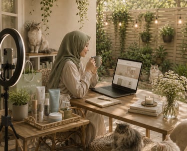 Kerja Di Rumah Mengerjakan Bisnis Oriflame Secara Online