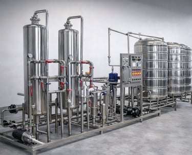 RO Reverse Osmosis Plants for Water Purificatino