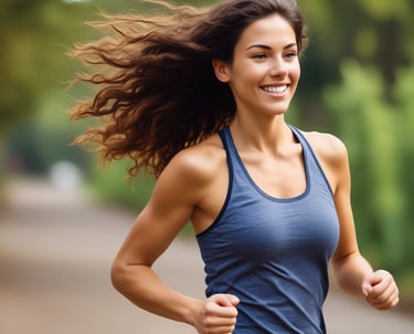 A vibrant collage showing vitamins, handmade soaps, and essential oils arranged artistically on a wooden table.
