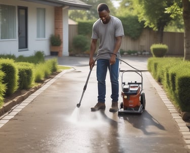 a man is working on a car radio