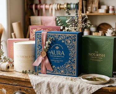 cutstom Luxury packaging box printing service for brands in Lahore