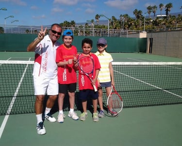 clase-tenis-familia-gran-canaria