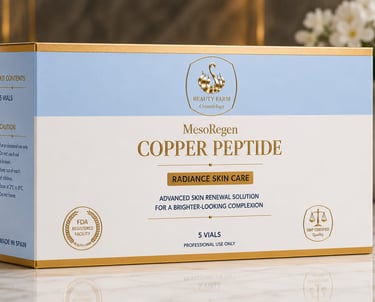 Tratamiento renovador intensivo formulado con péptidos de cobre de alta pureza. Actúa directamente 