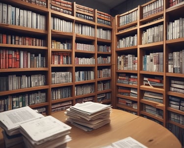 A calm study space with a laptop displaying UK dental registration information.