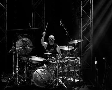 Wolf Gemora drummer wolfgang new frontier theater 2026 drums