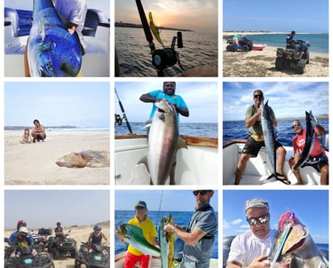 Pêche, excursions en quad