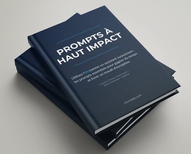 Pile de livres avec l'ebook marketing au-dessus