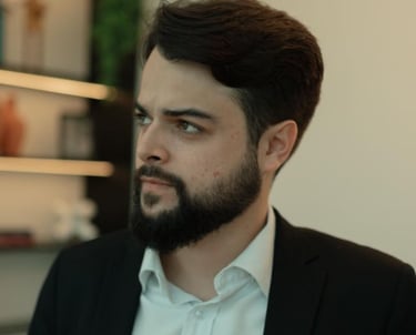 a man with a beard and a beard