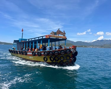 Tour de bateau à Nha Trang