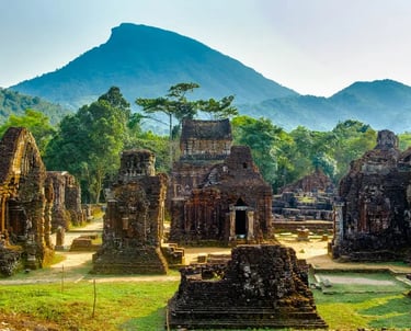 Temple de My Son. Patrimoine culturel de L'UNESCO