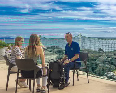 Dive theory for beginners in Funchal, Madeira