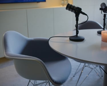 luxe inrichting op videopodcast op te nemen in Gelderland