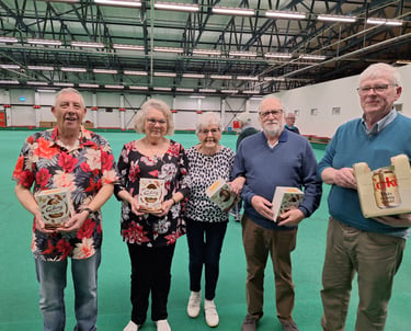 Social gathering at Bridgend Indoor Bowls