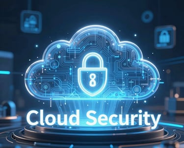 Abstract digital shield glowing with AI circuit patterns symbolizing risk protection.