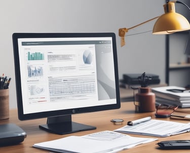 A close-up of hands sketching a workflow diagram on a whiteboard.
