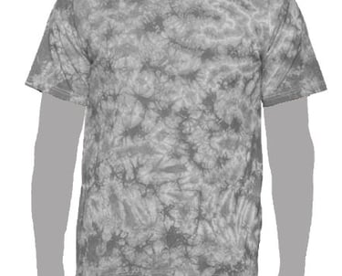 Gray Tie-dye T-shirt, Grey Tie-dye T-shirt, Charcoal Tie-dye T-shirt