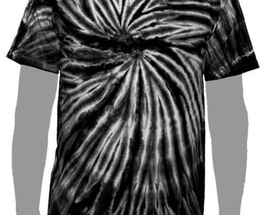 Black Tie-dye t-shirt